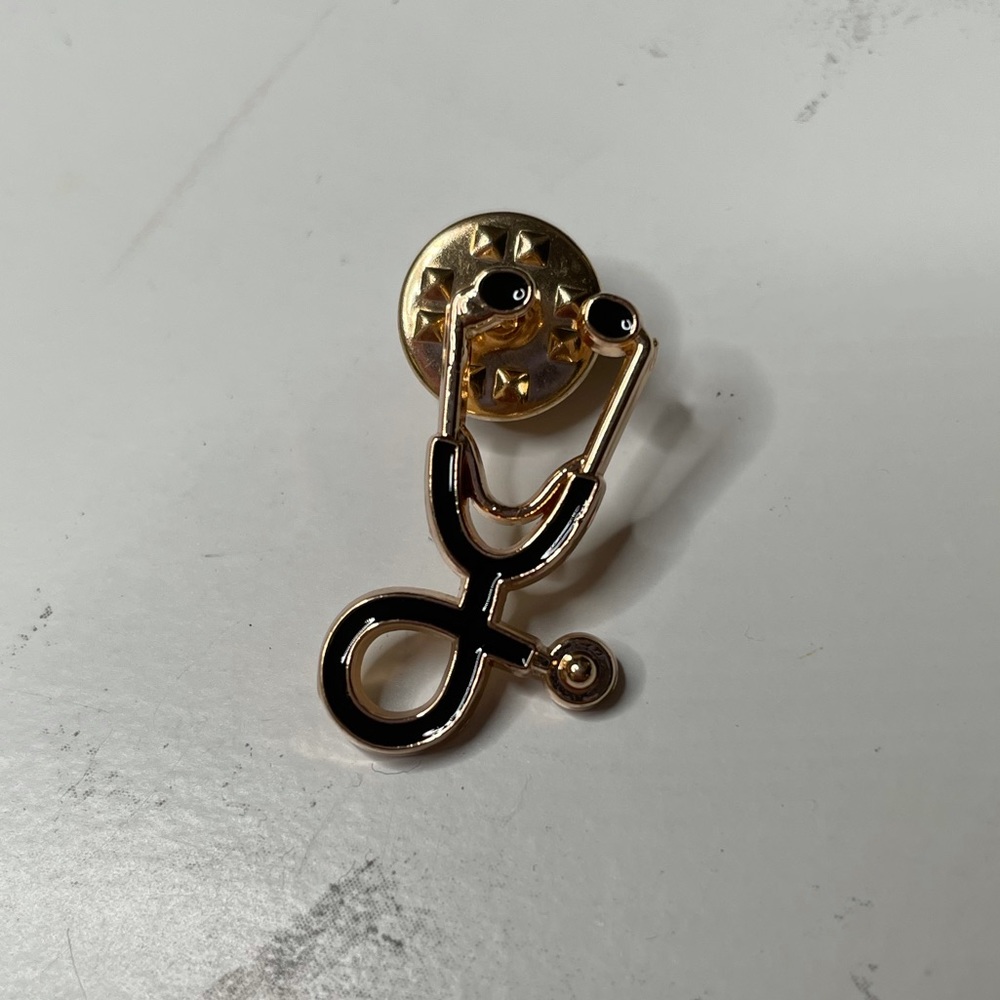 Stethoscope Enamel Pin